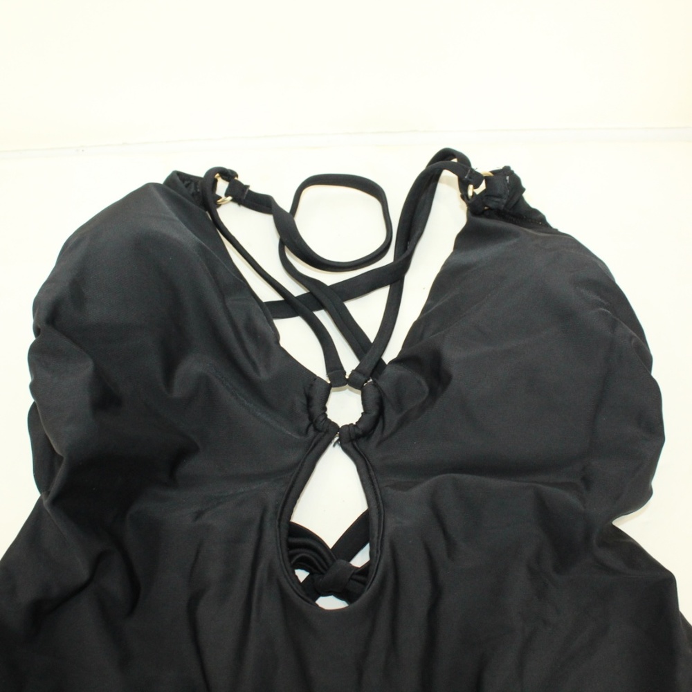 NWT  Keyhole Cut Out 1 PC Swimsuit L - Picture 5 of 8